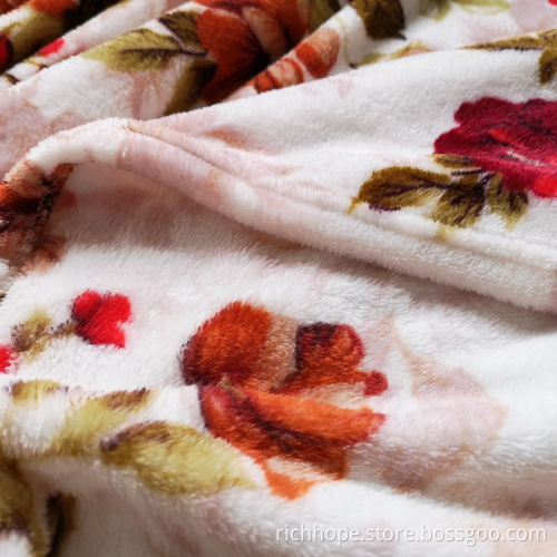 100% Polyester Verschiedene Arten von Flanell-Korallensamtgewebe